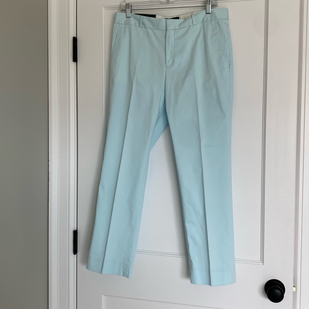 BANANA REPUBLIC NWT pants ice blue  10P